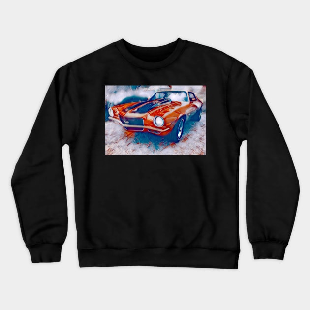 Dreamy Camaro Crewneck Sweatshirt by StewStudio